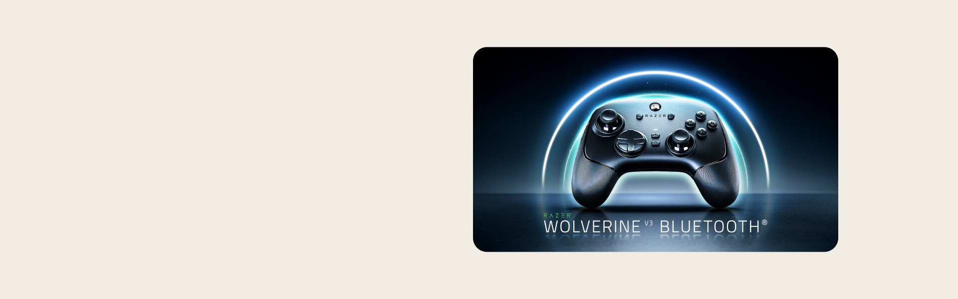 LG OLED evo AI G6 con Bluetooth Ultra Low Latency muestra un controlador de juego inalámbrico etiquetado como “Razer Wolverine V3 Bluetooth” en la pantalla, lo que indica compatibilidad optimizada con el controlador Bluetooth para un juego con capacidad de respuesta.